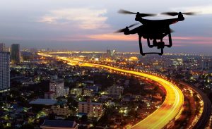 Drone use in monitoring and surveillance services
